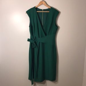Ellen Tracy Tie Waist Dress